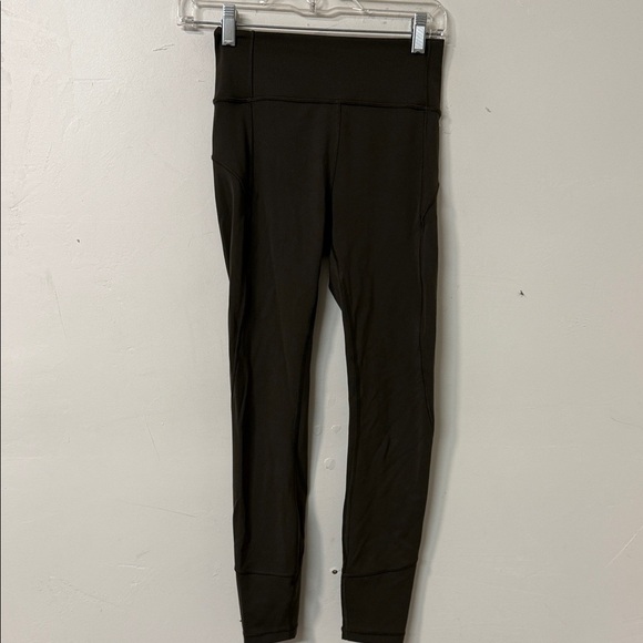 lululemon athletica Pants - Lululemon Athletica Dark green brown Leggings
